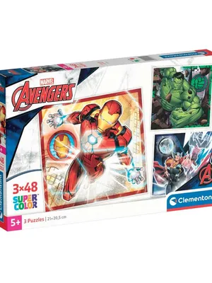 Image of: CLEMENTONI 3x48ч. Пъзел The Avengers